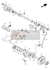 1125536E20, Valve, Exhaust Lh, Suzuki, 0