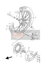 Ruota anteriore