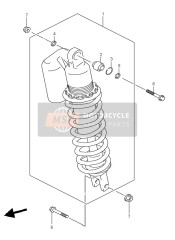 Rear Shock Absorber (E24)