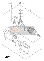 Startend Motor (DR-Z400E)