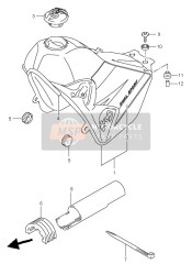 4410029FF0YC2, Tank Assy, Fuel (Blue), Suzuki, 0