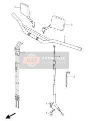 5863429F00, Ssup.Per DR-Z400 DR-Z400S, Suzuki, 2