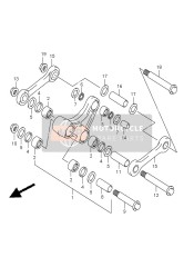 Levier de coussin arrière