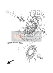 5531129F10, Rim, Front Wheel   (17XMT3.50), Suzuki, 0