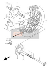 Roue arrière