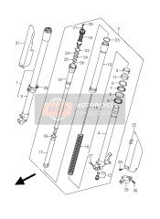 Ammortizzatore forcella anteriore