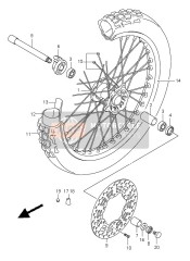 Ruota anteriore