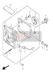 Lampada frontale (E2-E19-E54)