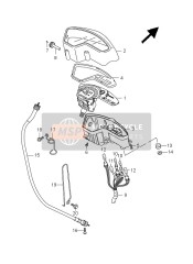 3493814D30, Guide,Meter Cable No.2, Suzuki, 2