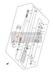 Amortisseur de fourche avant (SW)