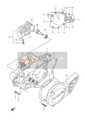 Crankcase Cover & Water Pump