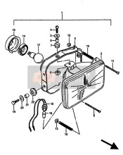 Lampada frontale (E2-E4-E15-E16-E17-E18-E21-E22-E25)