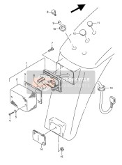 Combinatielamp achter (E4)