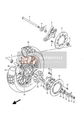 Roue arrière