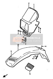 Headlamp Cover & Front Fender