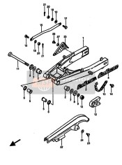 Bras oscillant arrière (E1-E24)