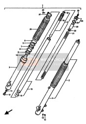 Tenedor frontal