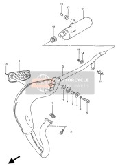 021120608A, Locking Screw, Suzuki, 2