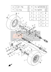 Roue arrière