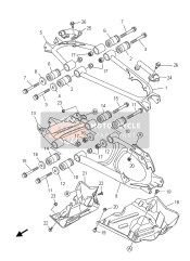 1HPF217M0000, Bras 1, Yamaha, 1