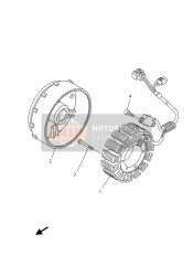 28P814500100, Rotor Assy, Yamaha, 2