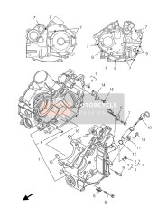 950220606000, Bolt, Flange, Yamaha, 4