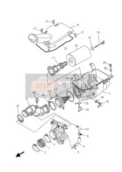 1S3144510100, Element, Air Cleaner, Yamaha, 0