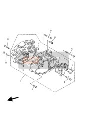 985070608500, Screw, Pan Head, Yamaha, 2