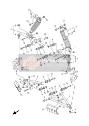 901051084100, Boulon,  Avec Rondell, Yamaha, 2