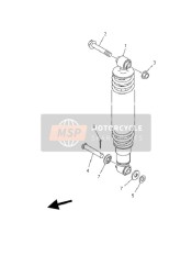 902401209200, Pin, Clevis (10V), Yamaha, 2