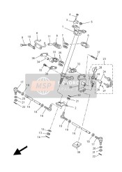 12SF334G0000, Bracket 1, Yamaha, 0