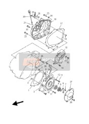 950270604500, Bolt, Flange, Yamaha, 3