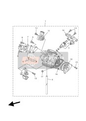 Gasklephuis Komponenten 1