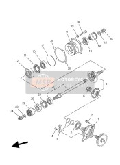 Middle Drive Gear