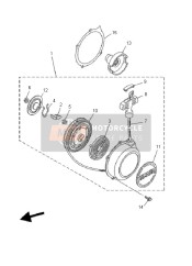 21V157160100, Plaque,  Entrainement, Yamaha, 1