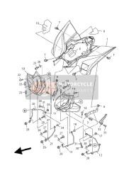 1TDF16210000, Bavette, Yamaha, 0