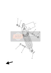 1TDF22002000, Shock Absorber Ass, Yamaha, 0