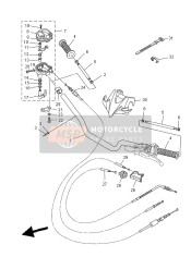 5FUF62411000, Griff (L), Yamaha, 1