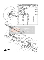 933060061500, Bearing, Yamaha, 2