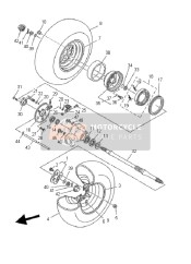 Roue arrière