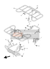 958171001600, Bolt, Flange, Yamaha, 1