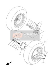 Roue avant