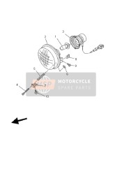 901830500800, Nut, Spring, Yamaha, 2