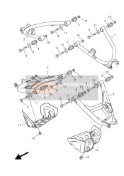 1XDF217M0100, Bras 1, Yamaha, 0