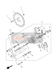 BREMSSATTEL HINTEN 2