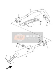 BD3E46130000, Gasket, Exhaust Pipe, Yamaha, 0