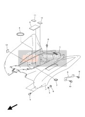 BD3F16130000, Support 1 De Garde B, Yamaha, 0