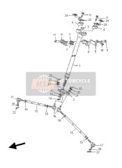 5LP238310000, Barre,  Accouplement, Yamaha, 1