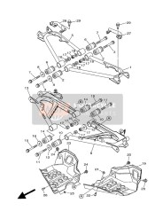 901051001100, Schraube, Mit Scheibe, Yamaha, 0