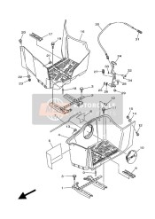 B16263510000, Trasmissione Freno, Yamaha, 0